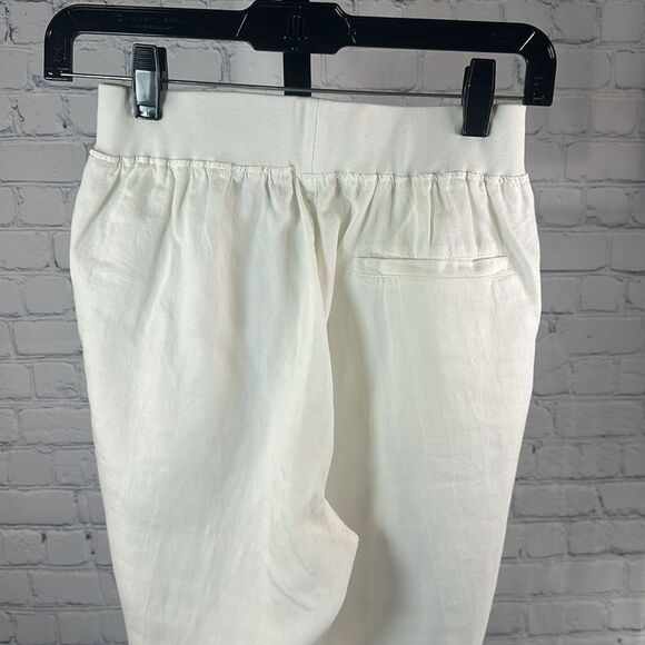 Faherty Arlie Day Pants White NWT Size XS - Picture 4 of 5